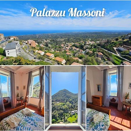 Palazzu Massoni, Magnifique Vue Sur La Mer Et La Montagne, Clim, Wifi, Parking Gratuit Cervione Exterior photo