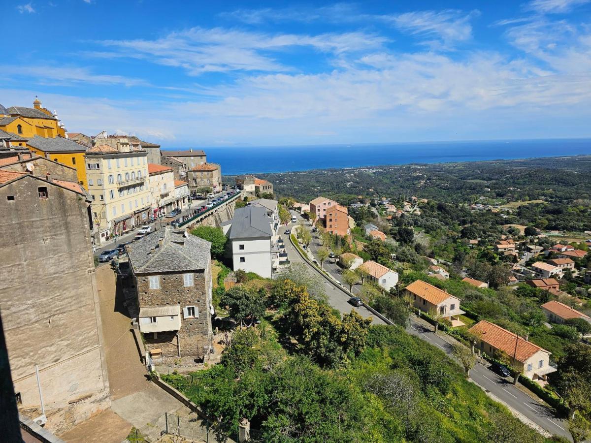 Palazzu Massoni, Magnifique Vue Sur La Mer Et La Montagne, Clim, Wifi, Parking Gratuit Cervione Exterior photo